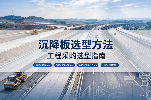绥中沉降板选择方法