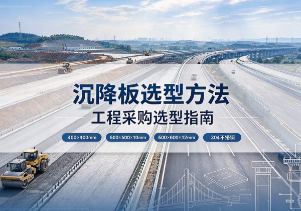 绥中沉降板选择方法