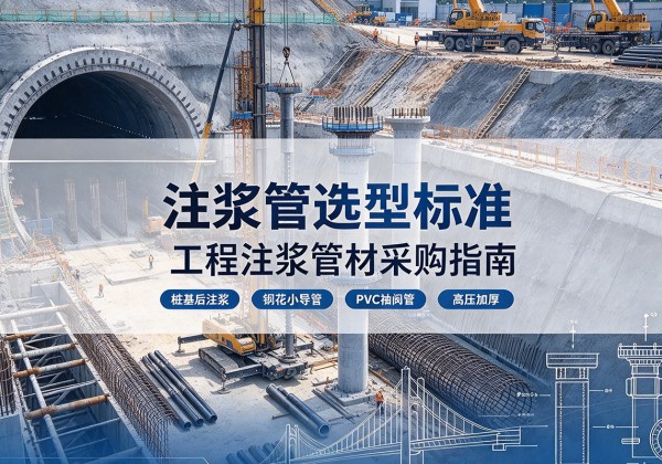 绥中注浆管选型标准